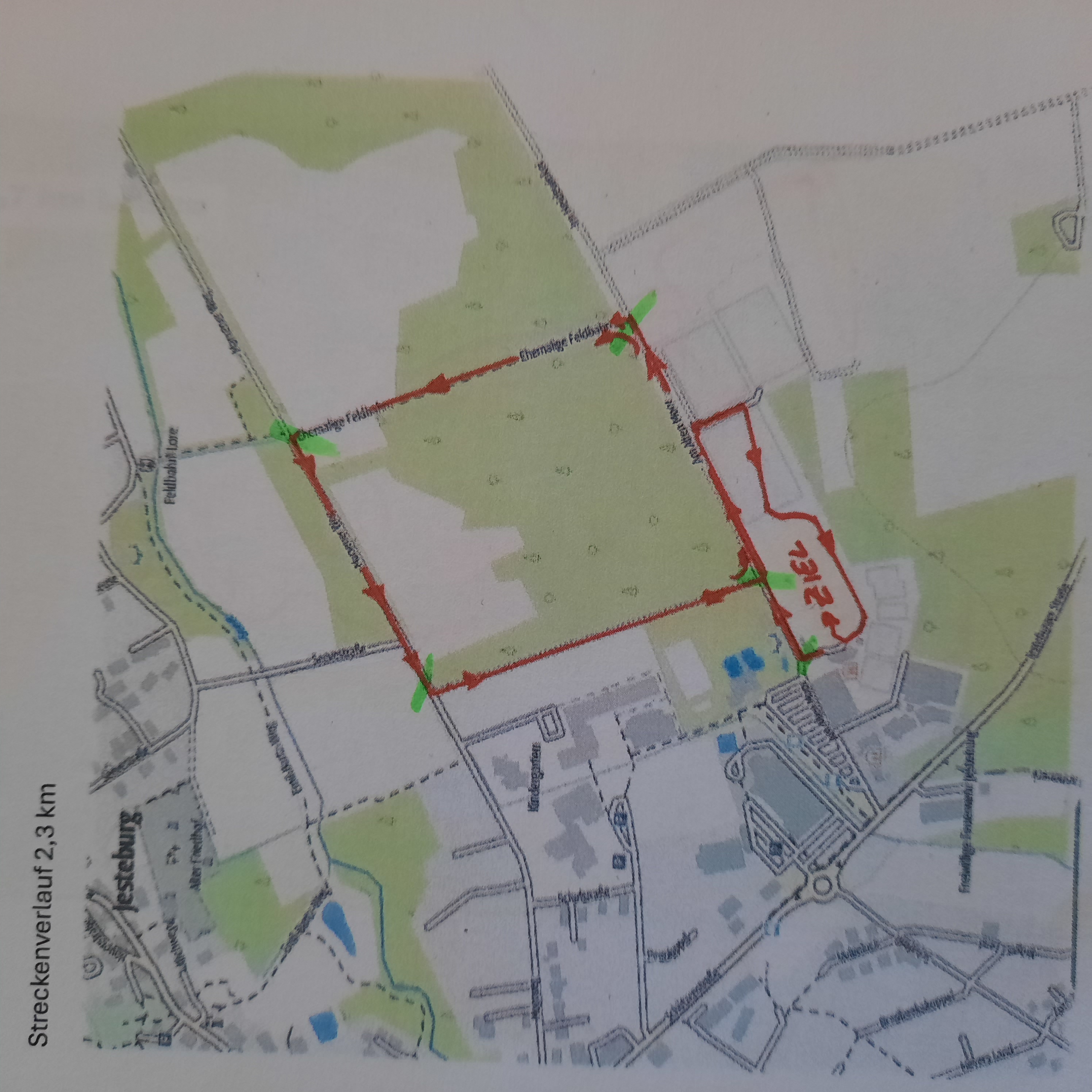 2,3 km Laufen Image